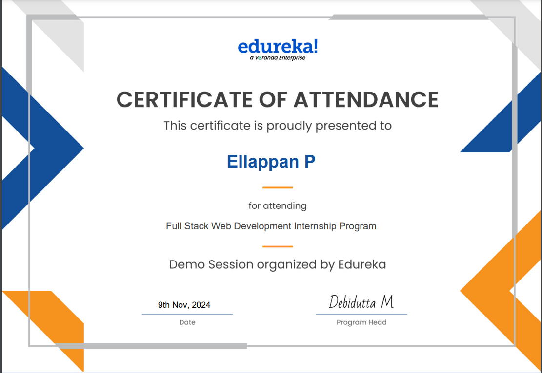 Edureka-Attendance_Certificate